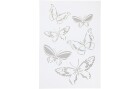 Creativ Company Schablone A4 Schmetterling, 1 Stück, Breite: 21 cm
