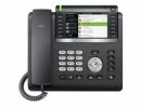 Unify SIP Tischtelefon CP700X Schwarz, SIP-Konten: 6 ×, PoE