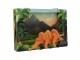 Escape Welt Bastelset 3D Wooden Puzzle ? Triceratops 24 Teile