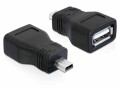 DeLock USB Adapter A-Buchse zu Mini-B-Stecker, für