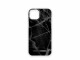 Ideal of Sweden Back Cover Black Thunder Marble iPhone 15 Plus