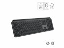 Logitech MX Keys S (Bluetooth, USB, Schweiz, Kabellos