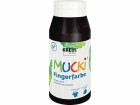 Kreul Fingerfarbe Kreul Mucki 750 ml, Schwarz, Art: Fingerfarbe