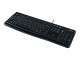 Logitech K120 CORDED KEYBOARD - N/A HRV-SLV - USB