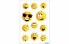 Herma Stickers Motivsticker Happy Face, 3 Blatt, Motiv: Smiley