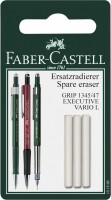 FABER-CASTELL Radierer 131596 Grip 1345/1347 3 Stück, Kein