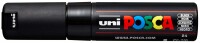 UNI-BALL  Posca Marker 4.5-5.5mm PC-7M BLACK schwarz, Rundspitze, Kein