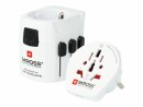 SKROSS Weltreiseadapter PRO Light 3x USB, Anzahl Pole: 3-polig