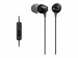 Sony In-Ear-Kopfhörer MDREX15APB Schwarz, Detailfarbe