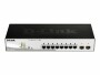 D-Link PoE Switch DGS-1210-08P 10 Port, SFP Anschlüsse: 0