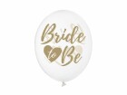 Partydeco Luftballon Bride to be Gold Ø 30 cm