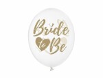 Partydeco Luftballons Bride to be Gold Ø 30 cm