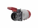 Steffen Adapterstecker CEE16/5 - T25, Detailfarbe: Hellgrau, Rot