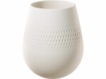 Villeroy & Boch Vase Collier blanc Carré No.2 Weiss, Höhe: 14