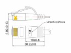 SLIM Wirewin Slimpatchkabel Cat 6, UTP