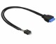 DeLock USB3.0 Pinheaderkabel 30 cm intern, Datenanschluss Seite