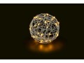 STT Tischdeko 3D Ball Bianco S, Ø 12 cm