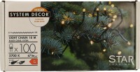 STAR TRADING System Decor Lichterkette 10m 12.495-12 schwarz, Kein