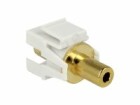 DeLock Keystone-Modul 3Pin 3.5mm Klinke, vergoldet, Modultyp