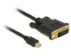 DeLock Mini-Displayport - DVI-D Kabel, 1m