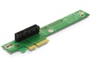 DeLock PCI-E Riser Karte x4 auf x4, gewinkelt, Zubehörtyp