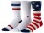 Bild 0 STANCE Socken The Americana 3er-Pack, Grundfarbe: Mehrfarbig