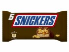 Snickers Schokoladenriegel Snickers 5 x 50 g, Produkttyp: Nüsse