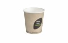 BioPak Einweg-Kaffeebecher Thank You 120 ml, 45 Stück, Beige