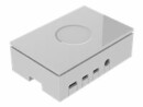 Raspberry Pi Gehäuse für Raspberry Pi 4 Model B Weiss