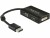 Bild 1 DeLock Adapter DisplayPort - HDMI/DVI-I/VGA, Kabeltyp