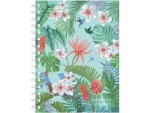 Herlitz Schulheft Spiralbuch Ladylike Jungle A5, 100 Blätter