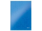 Leitz Notizbuch WOW A4, Liniert, Blau, Bindungsart: Fadenbindung