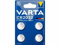 Varta Knopfzelle CR2032 4 Stück, Batterietyp: Knopfzelle