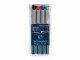 Schneider Permanent-Marker OHP Maxx Assortiert, F, 4 Stück