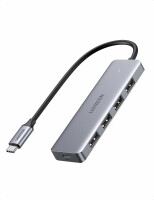 UGREEN USB-C Hub 4in1, Silver 70336 4xUSB-A, Kein Rückgaberecht