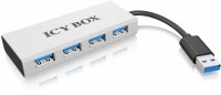 ICY Box 4 Port Hub USB 3.0 IB-AC6104 Aluminium silver