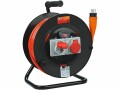 Steffen Kabelrolle Bauflex 2x T15, 33 m, Schutzklasse: IP44