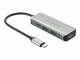 HYPER Drive 4-in-1 USB-C Hub - Docking station - USB-C - HDMI