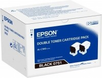 Epson Toner-Modul Duo schwarz S050751 WF AL-C300 2x7300