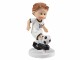 HobbyFun Mini-Figur Fussballer Weiss, 8.5 cm, Detailfarbe: Weiss