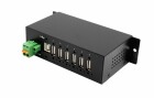 EXSYS USB-Hub EX-1596HMVS, Stromversorgung: Terminal Block