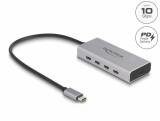 DeLock Dockingstation USB Typ-C 64235, Ladefunktion: Ja