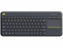 Logitech Tastatur K400 Plus CH-Layout, Tastatur Typ: Standard