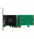Highpoint RAID-Controller SSD6202A PCI-Ex8v3 - 2x M.2 NVMe