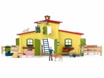 Schleich Spielfigurenset Farm World Stall mit Tieren und