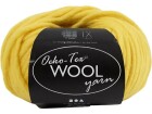 Creativ Company Wolle Oeko-Tex 50 g, Gelb, Packungsgrösse: 1 Stück