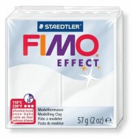 FIMO Knete Effect 57g 8020-014 transclucent weiss, Kein
