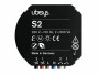 ubisys Leistungsschalter S2 ZigBee 3.0, Detailfarbe: Schwarz