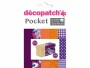 décopatch Decopatch-Papier Nr. 7, 5 Blatt, Papierformat: 30 x