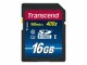 TRANSCEND SDHC Card 16GB Premium 400x - TS16GSDU1 (UHS-I, U1) - 1 Stück